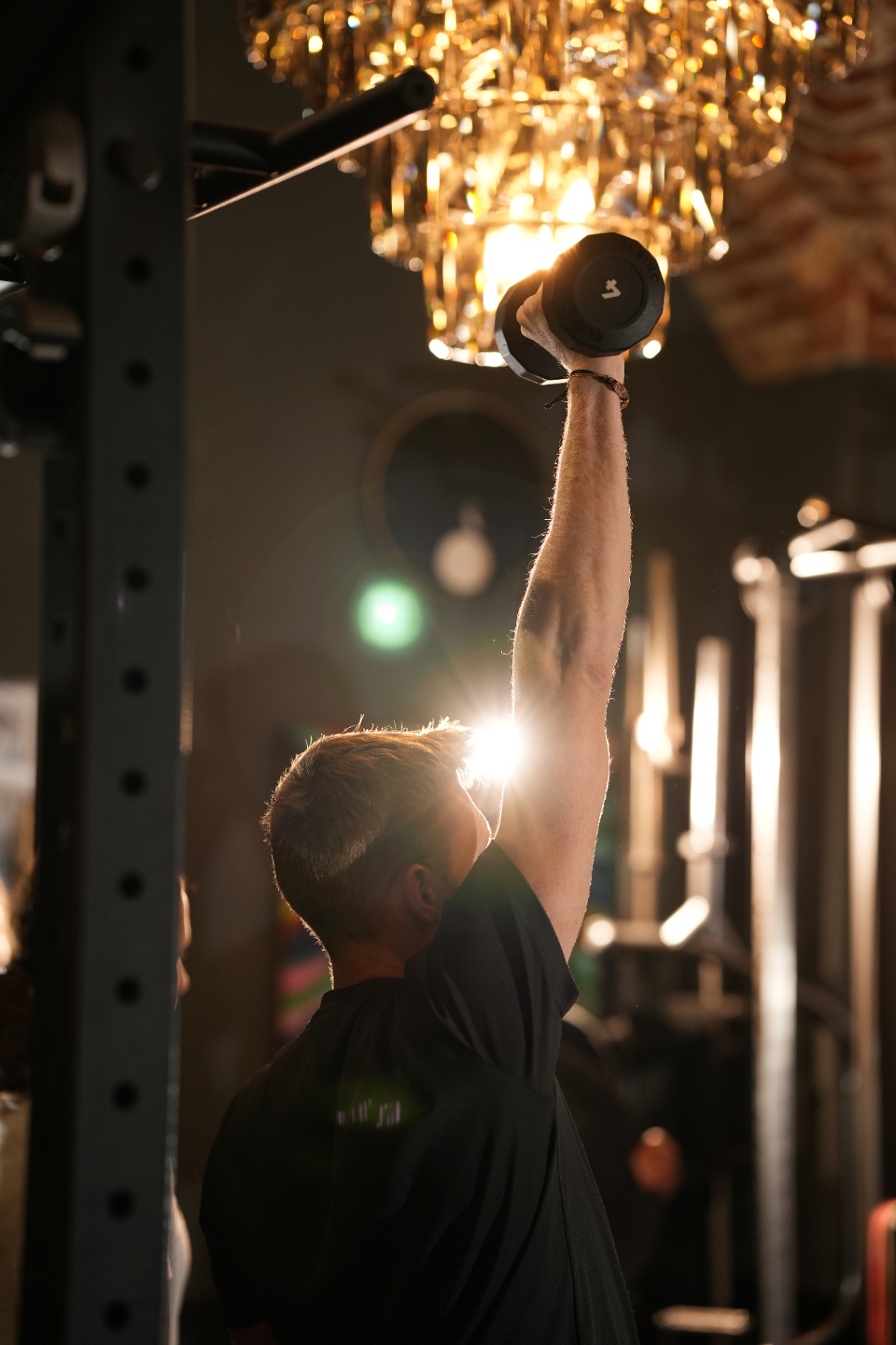 Livsstilsfoto för gym och träning